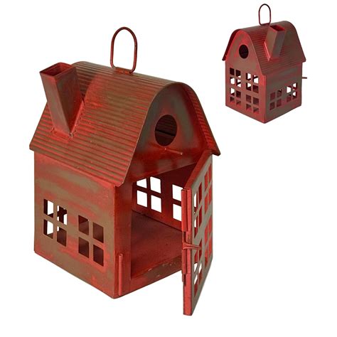 indoor metal bird houses|metal hanging bird houses.